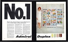 Usado, 1967 Admiral Duplex Freezer Geladeira Guardião da Carne Julia Meade Impressão Anúncio Antigo  comprar usado  Enviando para Brazil