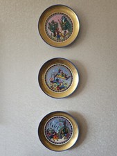 Lotto piatti decorati usato  Torino