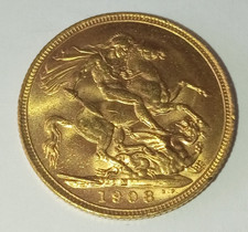 Edward vii gold for sale  SHREWSBURY