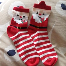 Christmas socks uk4 for sale  LONDON