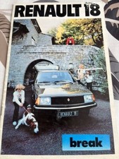 Catalogue brochure renault d'occasion  Estaires