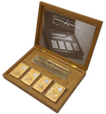 Isqueiro a óleo Honda F 1 History Collection zippo conjunto de 4 tipos OURO com estojo não usado, usado comprar usado  Enviando para Brazil