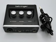 Interface de áudio Behringer U-PHORIA UM2 canal único - Preto comprar usado  Enviando para Brazil