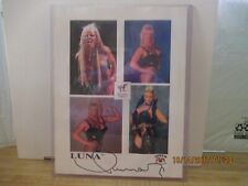 Foto 8x11 assinada pela WWF Luna Vachon muito rara comprar usado Foto 8x11 assinada pela WWF Luna Vachon muito rara comprar usado  Enviando para Brazil