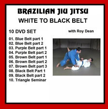 BRAZILIAN JIU JITSU WHITE TO BLACK BELT DVD course belt requirements comprar usado  Enviando para Brazil