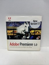 Adobe Premiere 5.0 / 5.1 2 CD e números de série para Windows / Macintosh, usado comprar usado  Enviando para Brazil