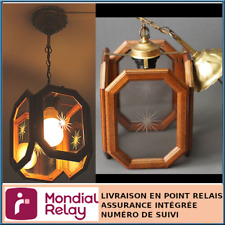 Lustre armature bois d'occasion  Nantes-