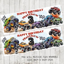Monster truck personalised for sale  CLITHEROE