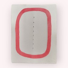 Lucio fontana disegno usato  L Aquila