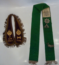 Antique masonic collar for sale  EXETER