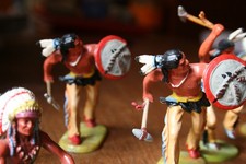 Elastolin figuren indianer gebraucht kaufen  Mönchengladbach