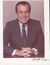 Richard Nixon ~ Fotografia autografada assinada ~ DNA PSA comprar usado  Enviando para Brazil