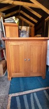 Solid oak cupboard for sale  BOGNOR REGIS