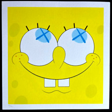 Kaws litografia coa usato  Roma