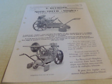 Prospectus brochure moto d'occasion  Pont-d'Ain