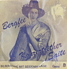 Bergfee konzertzither saite gebraucht kaufen  Traunreut