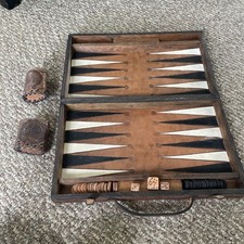 Vintage leather wood for sale  Northumberland