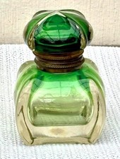 pair antique ink wells glass for sale  Royersford