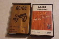 Fita cassete ACDC For Those About To Rock + FLY ON THE WALL 1981 Albert comprar usado  Enviando para Brazil