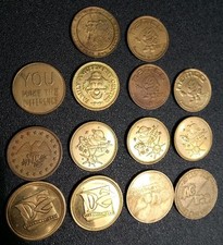 Arcade tokens lot for sale  Kingston