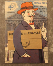 Carte publicitaire margarine d'occasion  Prémery