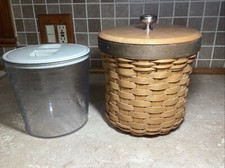 Large longaberger canister for sale  Cuyahoga Falls