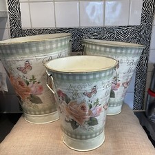 Galvanised metal floral for sale  BOREHAMWOOD