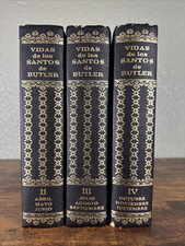 Vidas de los Santos de Butler Volumes 2-4 HC Spanish text comprar usado  Enviando para Brazil