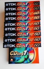 Musicassette tdk cding1 usato  San Giuseppe Vesuviano