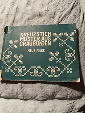 Kreuzstichmuster graubünden f gebraucht kaufen  Hann. Münden