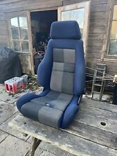 Recaro monza blue for sale  CHEPSTOW