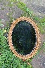 Miroir rotin design d'occasion  Charmes