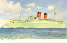 1950s postcard cunard for sale  SALISBURY