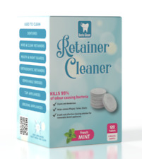 Retainer cleaning tablets for sale  BRUTON