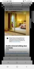 Double mirrored sliding for sale  ACCRINGTON