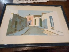 Silografia aldo riso usato  Baschi