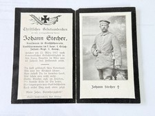 Sterbebild 1wk landsturmmann gebraucht kaufen  Waging a.See