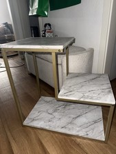 Marmor couchtische beistelltis gebraucht kaufen  Düsseldorf
