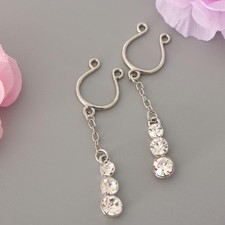 Lot faux piercings d'occasion  Expédié en France