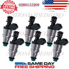 Usado, 6x Injetores de Combustível Bosch OEM para 1994-1997 Mercedes-Benz C280 2.8L I6 0280155209 comprar usado  Enviando para Brazil