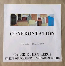 Confrontation 1979 affiche d'occasion Confrontation 1979 affiche d'occasion  Nogent-le-Roi