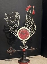 rooster clock for sale  Greenville