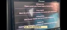 Cartão SD PIONEER AVH-4200NEX - ATUALIZADO v1.07 - loop de inicialização e erro de software CORREÇÃO. comprar usado  Enviando para Brazil