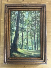 ölgemälde waldlichtung 1950 gebraucht kaufen  Neuss