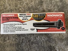 Usado, Magnavox DTV conversor digital para analógico TB110MW9 antena Mohu usada incluída comprar usado  Enviando para Brazil