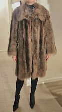 Cappotto pelliccia marmotta usato  Bologna