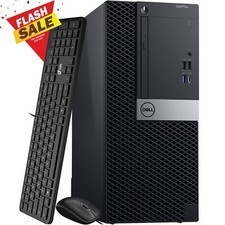 Usado, Computador torre desktop Dell PC intel i5-7500 32GB Ram 2TB SSD 2TB HDD Windows 11 comprar usado  Enviando para Brazil