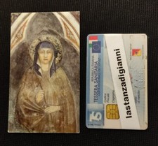 Santino chiara immaginetta usato  Messina