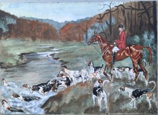 Huntsman puts hounds for sale  TYWYN