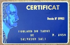 Salvador dali certificat d'occasion  Marseille V